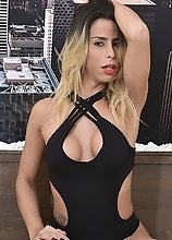 Bruna Almeida's Skyscraper of a Huge Dick will Ravage Your Throat and Ass